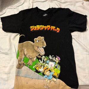 Universal Studios Jurassic Park Japanese Graphic T-Shirt